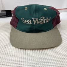 sea world kids snap back hat cap