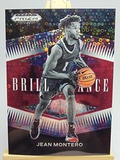 Jean Montero 2022 Prizm Brilliance Pink Circles BR-JM /20 Bookend First of Print