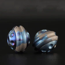 Pure Titanium Knife Bead Necklace Bracelet Lanyard Pendant Paracord Charm DIY