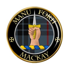 Mackay Scottish Clan Pin Badge