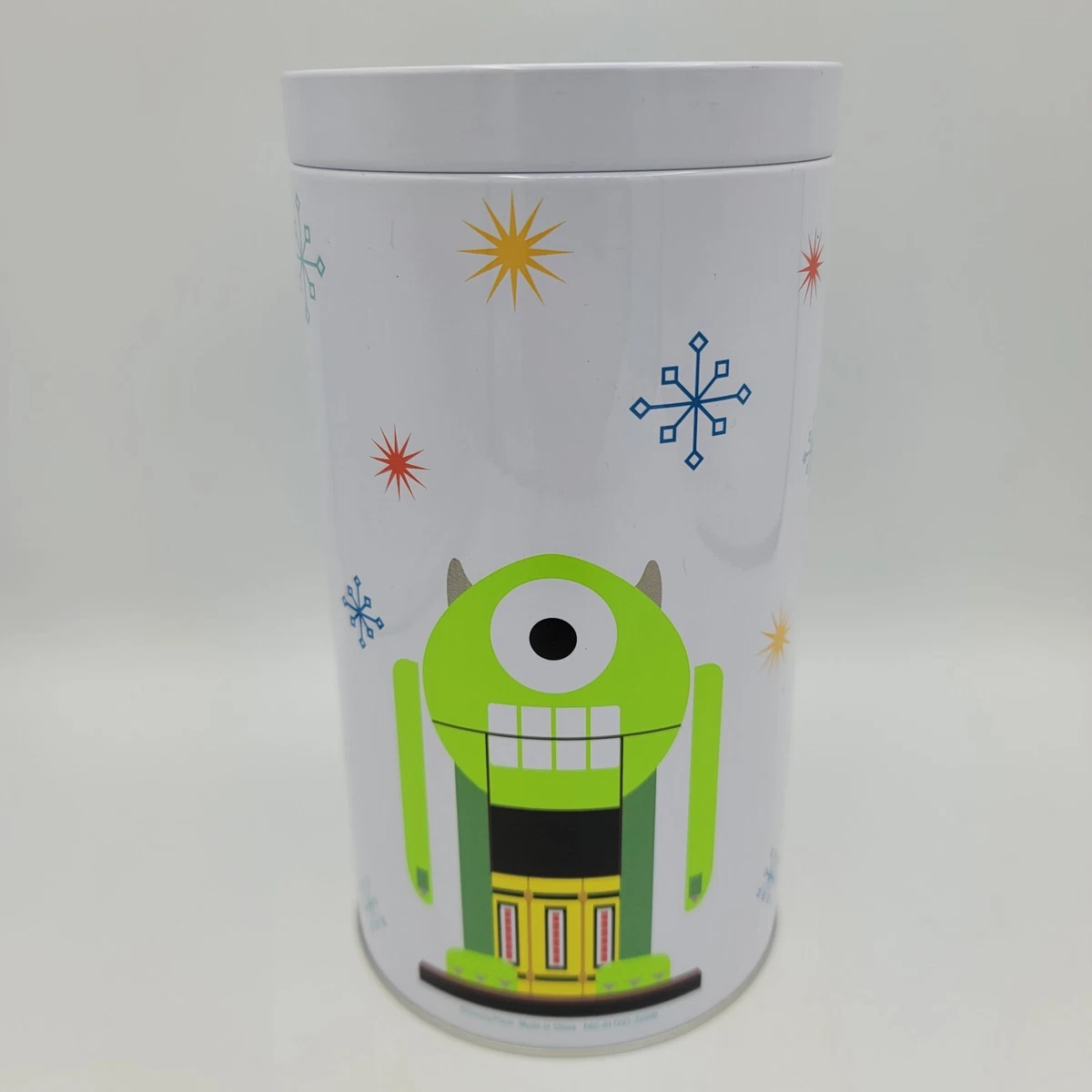 NEW Disney Parks Pixar Merry ChristmAAAHs!Holiday Tin Monsters Inc