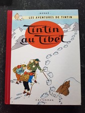 Tintin au tibet fac similé Hergé  edition couleurs casterman 