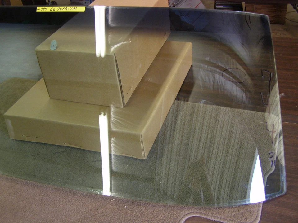 NOS 1966 - 1970 Ford Falcon pára-brisa vidro 1967 1968 1969 Sedan +Station Wagon - Imagem 2 de 4