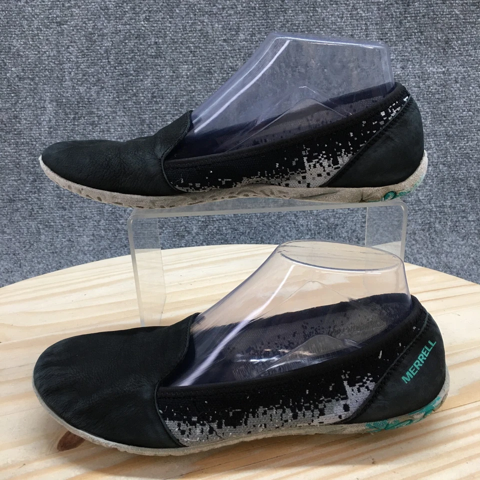 Merrell Shoes Womens 8 Mimix Mingle Slip On Loafers Flats J21822 Black Gray - Image 2 of 4