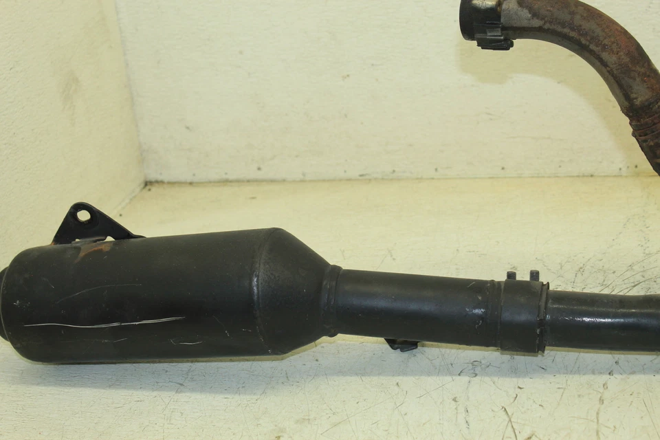 89 HONDA INTERCEPTOR VTR 250 OEM ПОЛНЫЙ КОЛЛЕКТОРЫ ВЫХЛОПНОЙ СИСТЕМЫ ТРУБА ГЛУШИТЕЛЬ A18D - Изображение 3 из 4