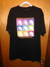  Vintage 90's Dawn Of The Dead Andy  Warhol Pop Art Original XL T Shirt  Romero