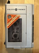 vintage walkman GE cassette player recoder- Parts Only
