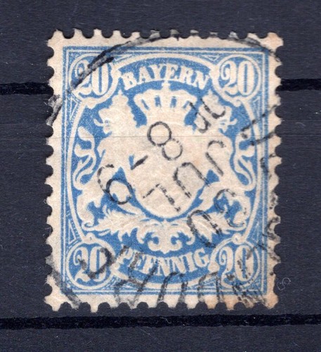 Bavaria 40b Color Stamped BPP (AA3094