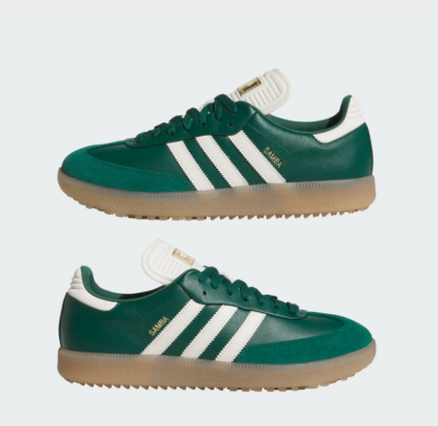 ゴルフシューズ/adidas SAMBA adidas Samba Spikeless Golf Shoes Alumina/Off White/Gum4 - Carl's