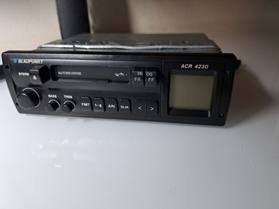 Blaupunkt Autoradio Kassettenradio ACR 4230 Youngtimer Audi, BMW, Fiat, Ford,ect
