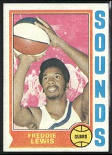 1974-75 Topps #263 Freddie Lewis