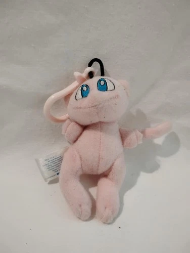 Vintage Pokémon Mew #151 Plush Keychain Toy Gotta Catch Em All Toy
