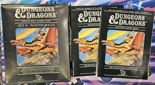 Dungeons & Dragons Master Rules Set 4 1021 Box Set | eBay