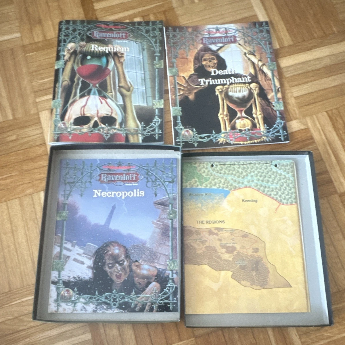 ADED Dungeons & Dragons - Ravenloft - Requiem Grim Harvest - TSR