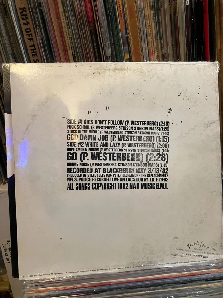 THE REPLACEMENTS-STINK RHINO RECORDS  JANUARY 2016 EDITION -NEW & SEALED - Image 2 of 3