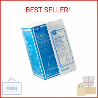 Medline Sterile Abdominal Pad, 8 in x 7.5 in (Pack of 20)
