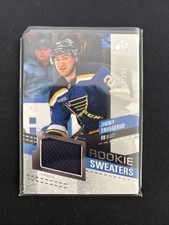 2025/26 Upper Deck SP Game Used Jimmy Snuggerud Rookie Sweaters Jersey /299