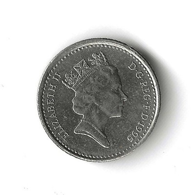 1995 British Queen Elizabeth II D.G REG F.D 5 Pence - UK - C-0013