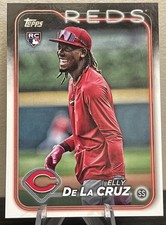 2024 Topps Complete Set Elly De La CRUZ (RC) #141 Image Variation SP REDS!!