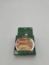 Crazy Aaron's 3.2 Oz Putty World Amber Putty - Glows In The Dark