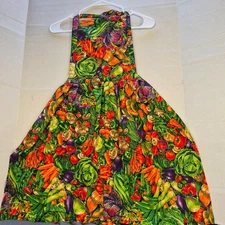Now Designs by San Francisco Ca. Multi-color Vegetable Apron.