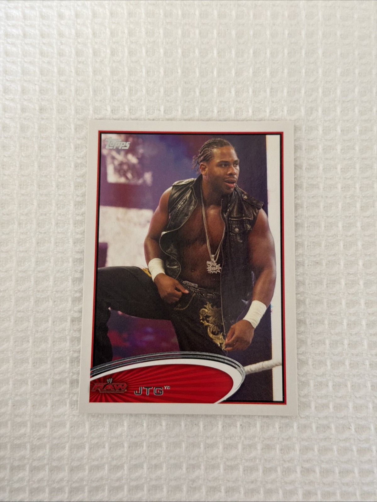 JTG #21 2012 Topps WWE