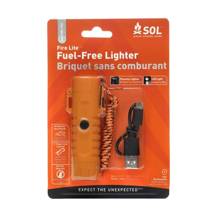 Rechargeable Waterproof Plasma Arc & Tinder Cord