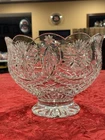 Dazzling Waterford Crystal Benjamin Franklin Liberty Bowl Signed 740 of 2500