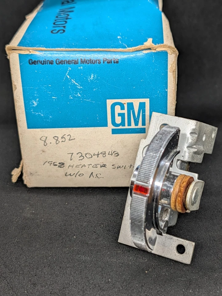 Nuevo de Lote Antiguo 1967 1968 Buick Riviera Lesabre Wildcat Elecra Calentador Soplador Interruptor 7304848 Foto 2 de 4
