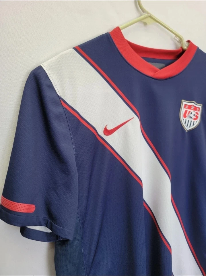 Camiseta de fútbol olímpica Nike 2010 de la selección nacional de Estados Unidos Landon Donovan #10 para hombre XL Foto 3 de 4