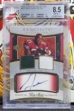 FRANK GORE 2005 Exquisite Collection PATCH AUTO RC RPA Rookie BGS 8.5 /199 49ers
