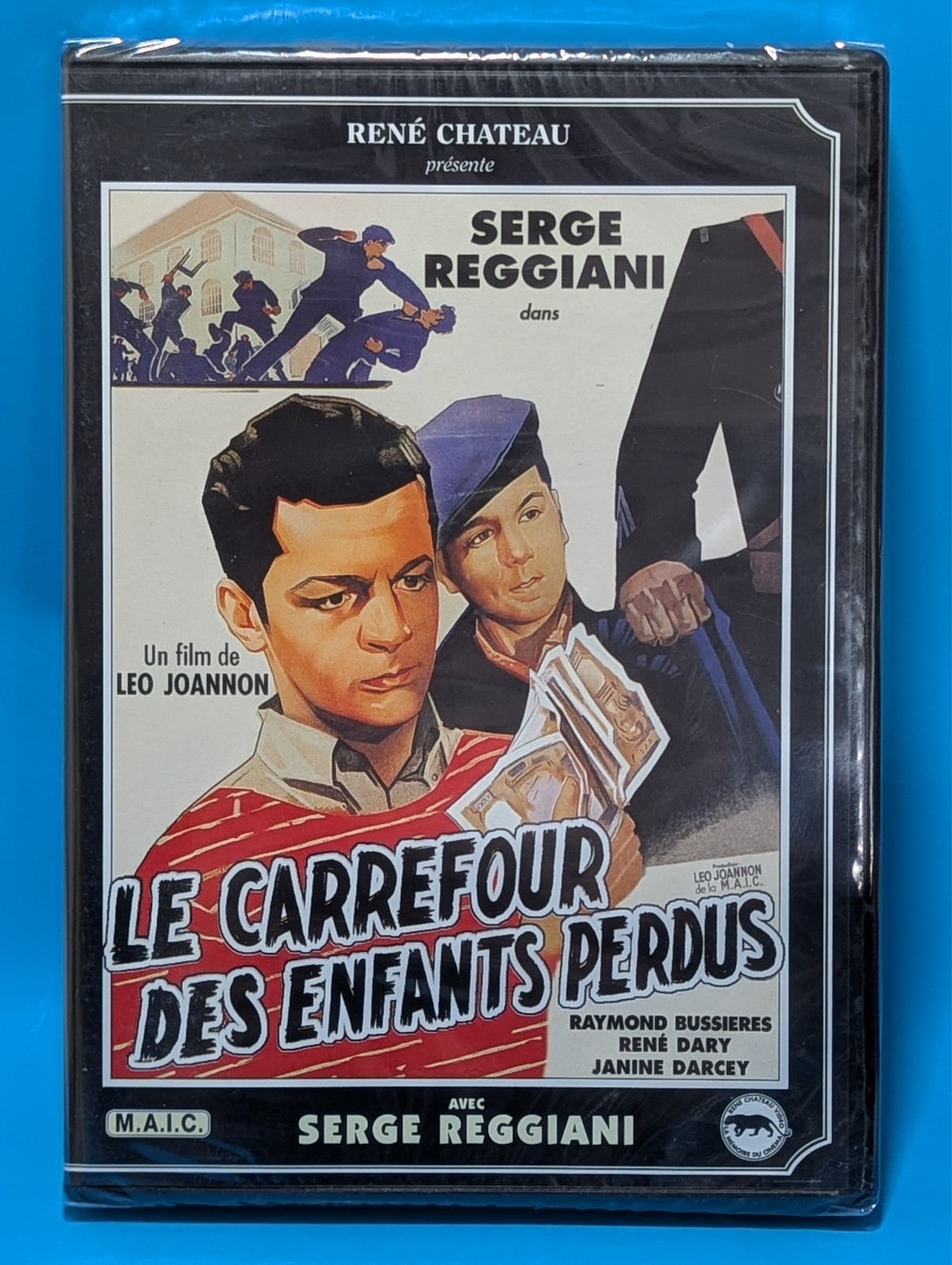 Le Carrefour Des Enfants Perdus DVD Serge Reggiani Rene Chateau Rare Sealed