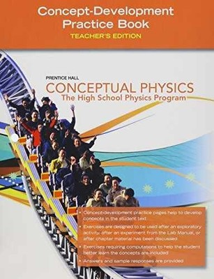 Conceptual Physics, Concept - Paperback, by Pearson Prentice Hall - Acceptable