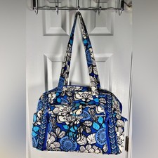 Vera Bradley Travel Baby Diaper Bag Blue Bayou