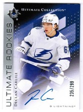 24/25 2024 ULTIMATE COLLECTION DECLAN CARLILE #118 ROOKIES AUTOGRAPH AUTO /299