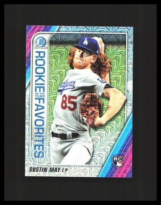 2020 Dustin May Rookie - Chrome ROY Favorites Mojo #ROYF-DM - S1B4R3L46C3