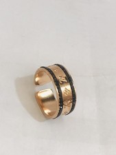 Love - 18k Rose Gold Plated Ring Women GF Gift Marriage Charm Band Size US 7