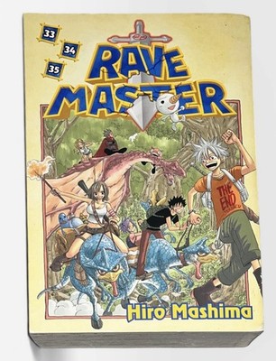 Rave Master Volume 33-35 33 34 35 Manga English Hiro Mashima TokyoPop Omnibus