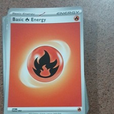 Pokémon TCG Basic Fire Energy SME 002 Card Lot, English, Regular