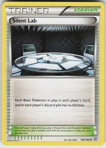 Pokemon Silent Lab 140/160 XY - Primal Clash Normal card