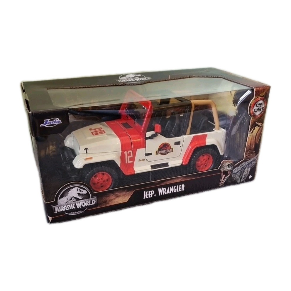 JURASSIC WORLD ▪︎ Jeep Wrangler ▪︎ 1:24 Scale Jada 3005 ▪︎ 2022