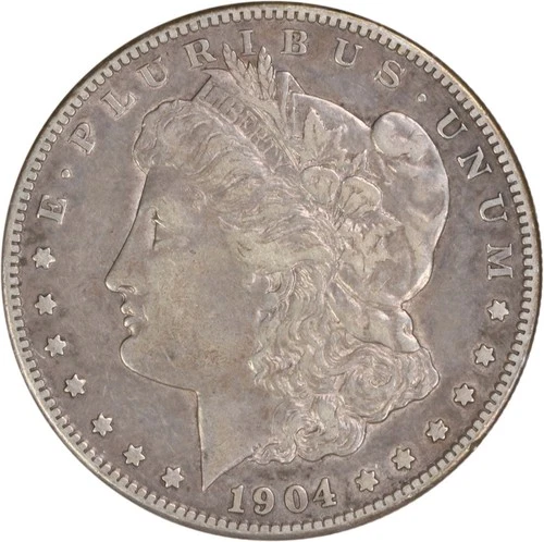 1904-S Morgan Silver Dollar VF Uncertified #1052