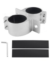 2.5" LED Light Bar Mount, Tube Clamp Brackets Roll Bar Mounting Brackets for ...
