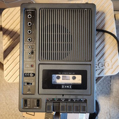 VTG EIKI 2001 Commercial Cassette Tape Player Recorder 3279A Tested Works Listen