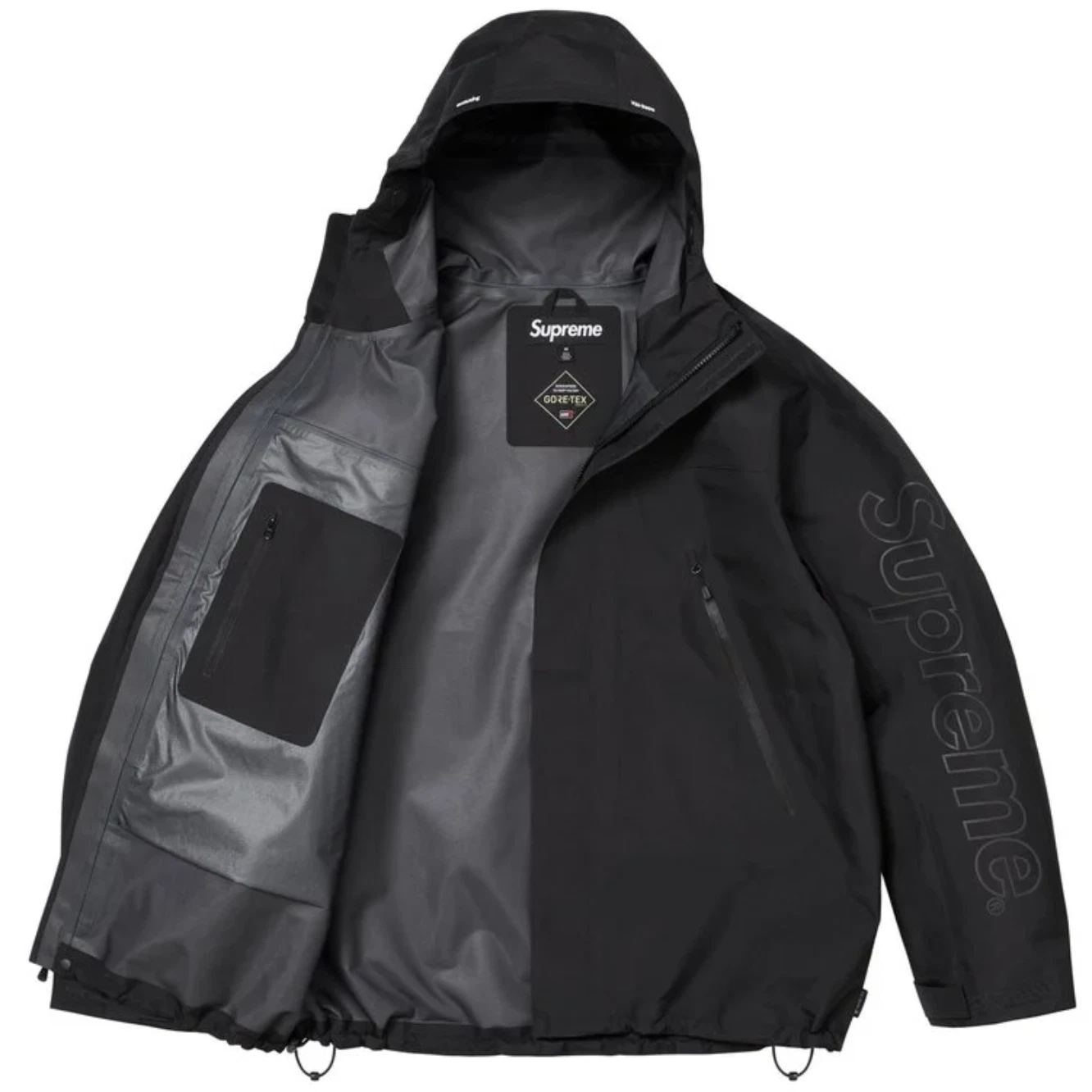Supreme GORE-TEX Ghostface Shell Jacket Size XL Black SS26 Supreme New York 2026 - product detail image 12