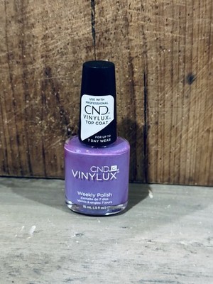 CND Vinylux Weekly Nail Polish #125 Lilac Longing .5oz NWOB