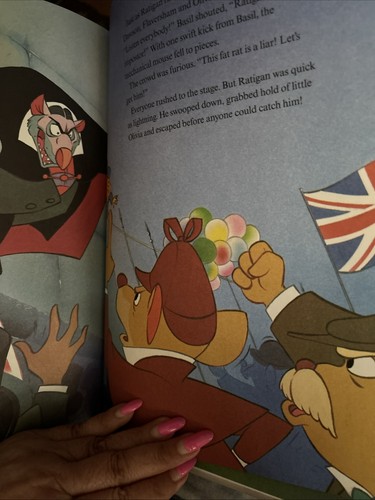 Vintage Adventures of the Great Mouse Detective Rescuers Downunder Disney - Picture 10 of 21