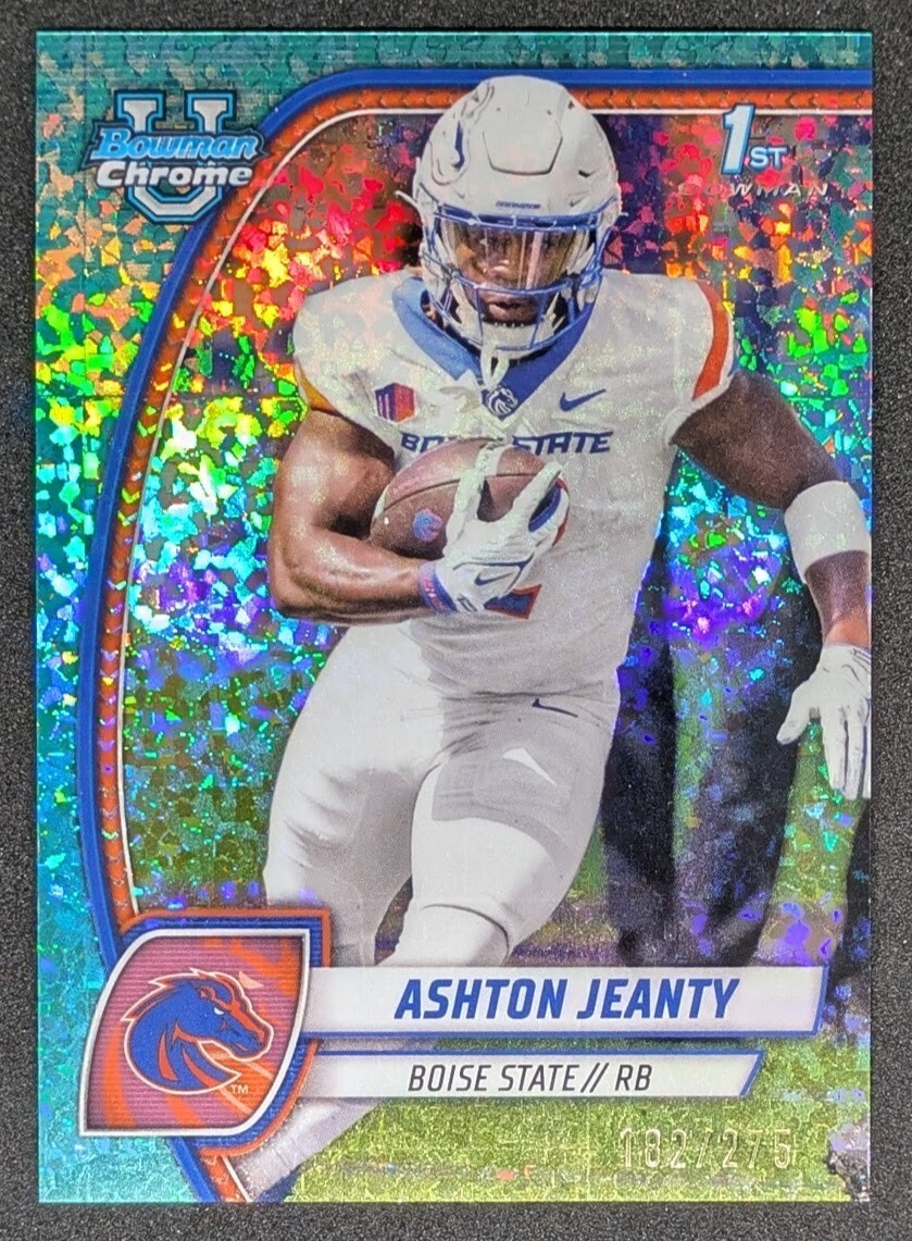 2024 Bowman U Chrome - Ashton Jeanty Aqua Mini-Diamond Refractor /275 No. 17