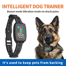 Smart Automatic Anti Barking Dog Collar Rechargeable Bark Stopper Stop Barking H