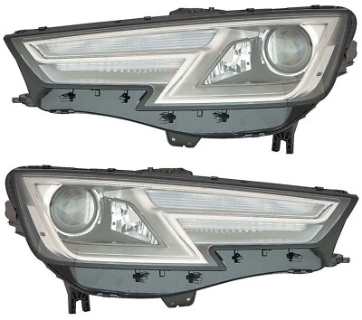 For 2017-2018 Audi A4 S4 Headlight HID Set Driver and Passenger Side eBay